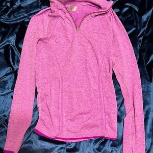 Athleta Pink Fitted Top